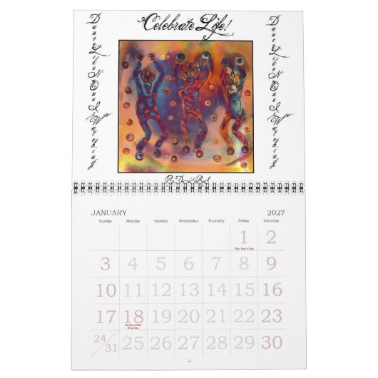 Celebrate Life-kalander Kalender (Jan 2027)