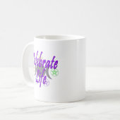 Celebrate Life Koffiemok (Voorkant links)