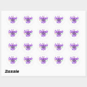 Celebrate Life Ronde Sticker (Vel)