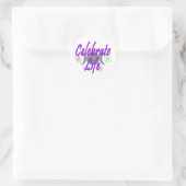 Celebrate Life Ronde Sticker (Tas)