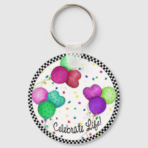 Celebrate Life Sleutelhanger