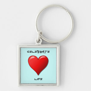 Celebrate Life Sleutelhanger