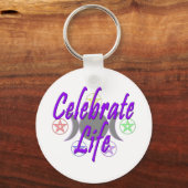 Celebrate Life Sleutelhanger (Voorkant)