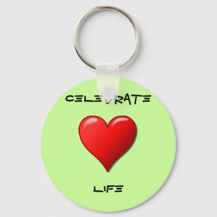 Celebrate Life Sleutelhanger