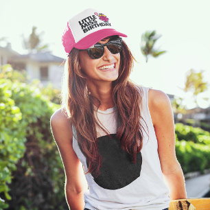 Celebrate Little Miss Birthday Trucker Pet