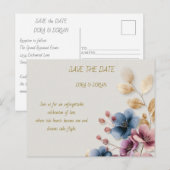 Celebrate Love and Joy with a wedding invitation Uitnodiging Briefkaart (Voorkant / Achterkant)