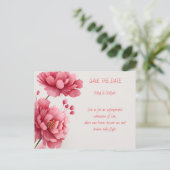 Celebrate Love and Joy with a wedding invitation Uitnodiging Briefkaart (Staand voorkant)