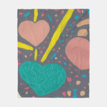 Celebrate Love Fleece Blanket