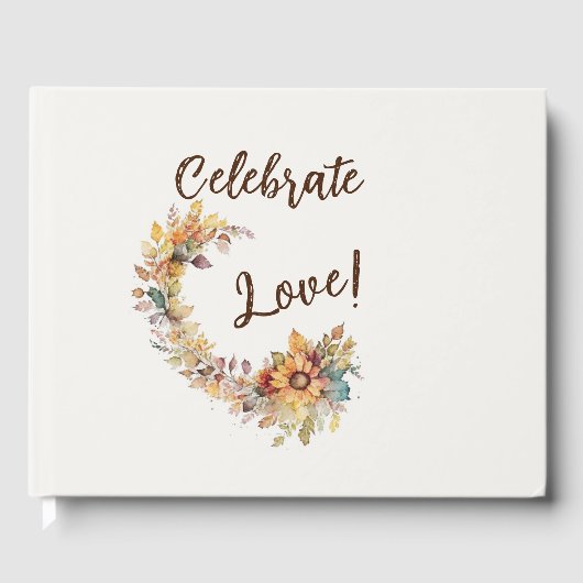 Celebrate Love Gastenboek (Voorkant)