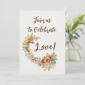 Celebrate Love Kaart (Staand voorkant)