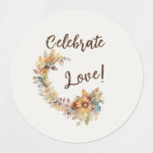 Celebrate Love Labels (Design 2)