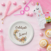 Celebrate Love Papieren Bordje (Feest)