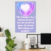 Celebrate Love Poster (Thuiskantoor)