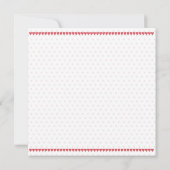 Celebrate Love Save the Date Announcement (Stippen Kaart (Achterkant)