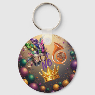 Celebrate Mardie Gras by Sommer Hamilton Sleutelhanger