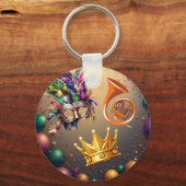 Celebrate Mardie Gras by Sommer Hamilton Sleutelhanger (Achterkant)