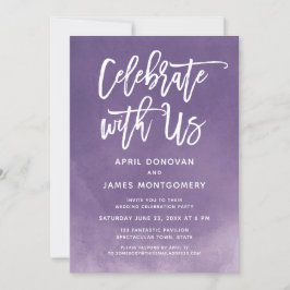 Celebrate met Us Brush Typography Ombre Kaart