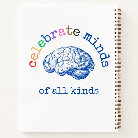 Celebrate Minds, Journal Notitieboek (Achterkant)