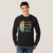 Celebrate Minds Of All Kinds Autism Awareness Mont T-shirt (Voorkant volledig)