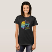 Celebrate Minds of All Kinds Autism Awareness Wome T-shirt (Voorkant volledig)