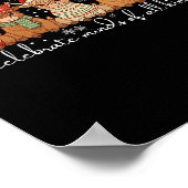 Celebrate Minds Of All Kinds Highland Cow Sped Tea Poster (Hoek)