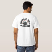 Celebrate Minds of All Kinds T-shirt ontwerp (Achterkant volledig)