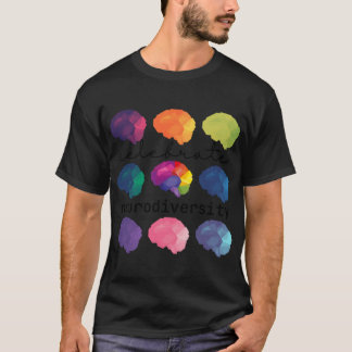 celebrate neurodiversity friend t-shirt