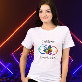 Celebrate Neurodiversity T-Shirt Tri-Blend Shirt