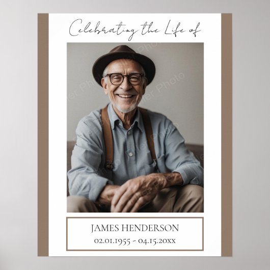Celebrate of Life Een foto Download Poster (Voorkant)