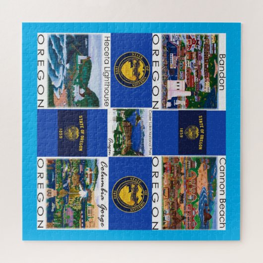 Celebrate Oregon Puzzle 1 Legpuzzel (Horizontaal)