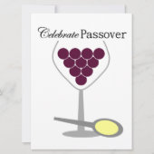 Celebrate Passover Seder Kaart (Voorkant)