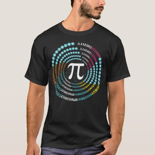 Celebrate Pi Day The Beauty of 3 14 Magic of Numbe T-shirt (Voorkant)