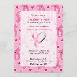Celebrate Pink event Kaart