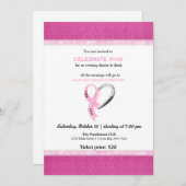 Celebrate Pink event Kaart (Voorkant / Achterkant)