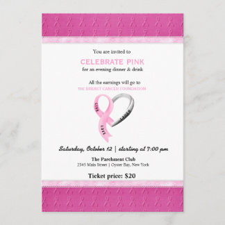 Celebrate Pink event Kaart