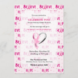 Celebrate Pink event Kaart