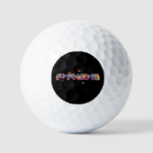 Celebrate Pride Golfballen (Voorkant)