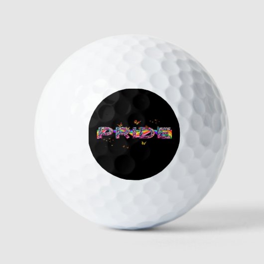 Celebrate Pride Golfballen (Voorkant)