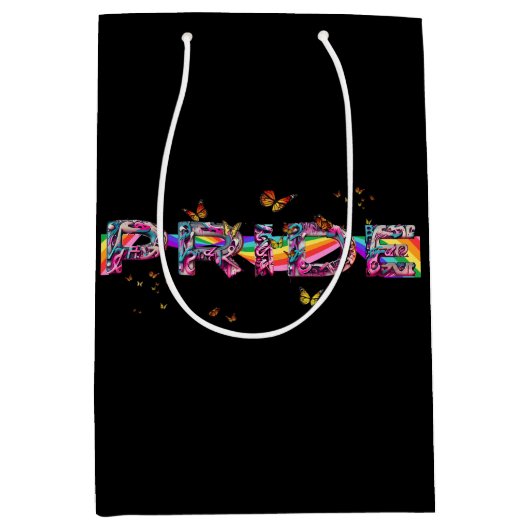 Celebrate Pride Medium Cadeauzakje (Voorkant)