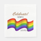 Celebrate Pride Paper Napkins Servet (Voorkant)