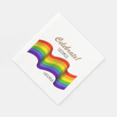 Celebrate Pride Paper Napkins Servet (Hoek)