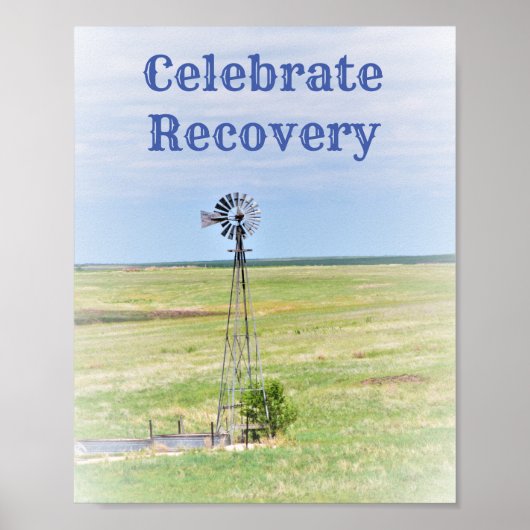 Celebrate Recovery Poster (Voorkant)
