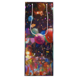 Celebrate & Sip – Verjaardag Ballon Wine Gift Bag Wijn Cadeautas