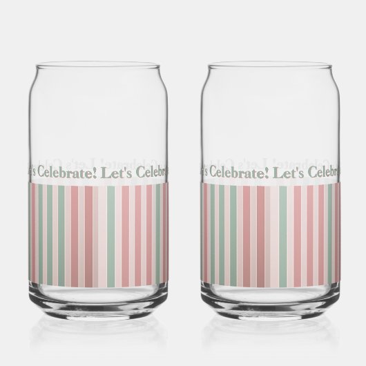 Celebrate Soda Glass Blikvorm Glas (Rechts)