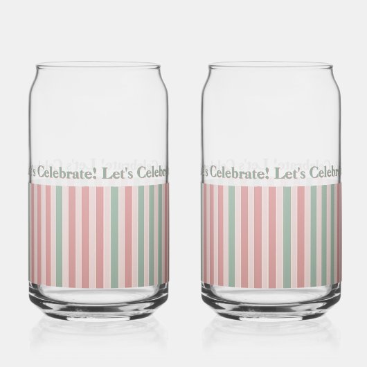 Celebrate Soda Glass Blikvorm Glas (Achterkant)