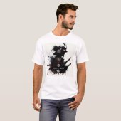 Celebrate the grace and tradition of Japanese cult T-shirt (Voorkant volledig)