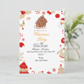 Celebrate the Magic of Christmas – You're Invited! Kaart (Staand voorkant)