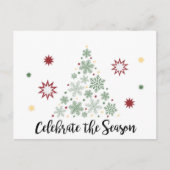 Celebrate the Season Holiday Greeting Card Feestdagenkaart (Voorkant)