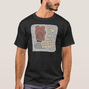 Celebrate Toast Funny Breakfast Bread Motto T-shirt