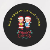 Celebrate togetherness this season with this adora labels (Design 1)